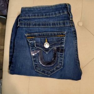 True religion jeans, size 28